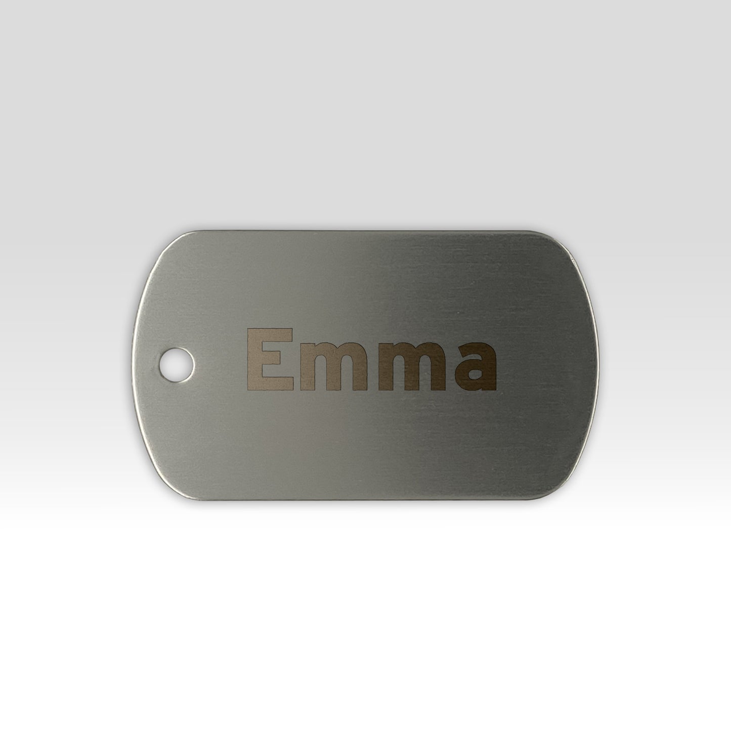 Paw-Tag | Mεταλλική ταυτότητα σε σχήμα στρατιωτικό – Custom Χάραξη