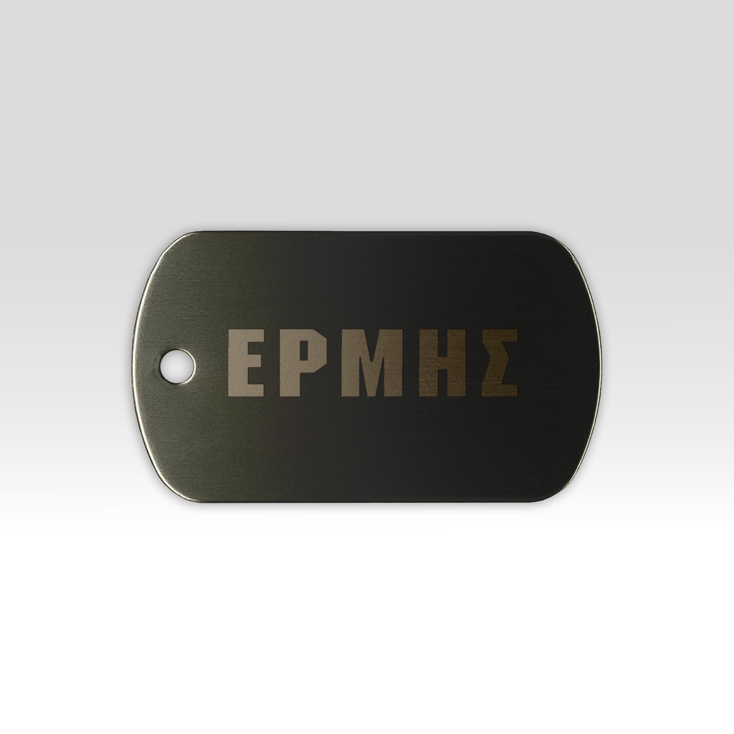 Paw-Tag | Mεταλλική ταυτότητα σε σχήμα στρατιωτικό – Custom Χάραξη