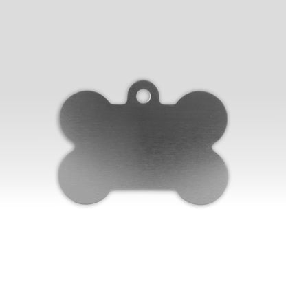 Paw-Tag | Μεγάλη Μεταλλική ταυτότητα σε σχήμα κόκκαλου – Custom Χάραξη