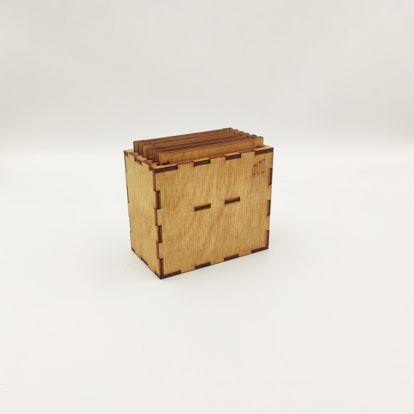 Ξύλινα Σουβέρ Floppy Disk - Σετ 6 τεμάχια