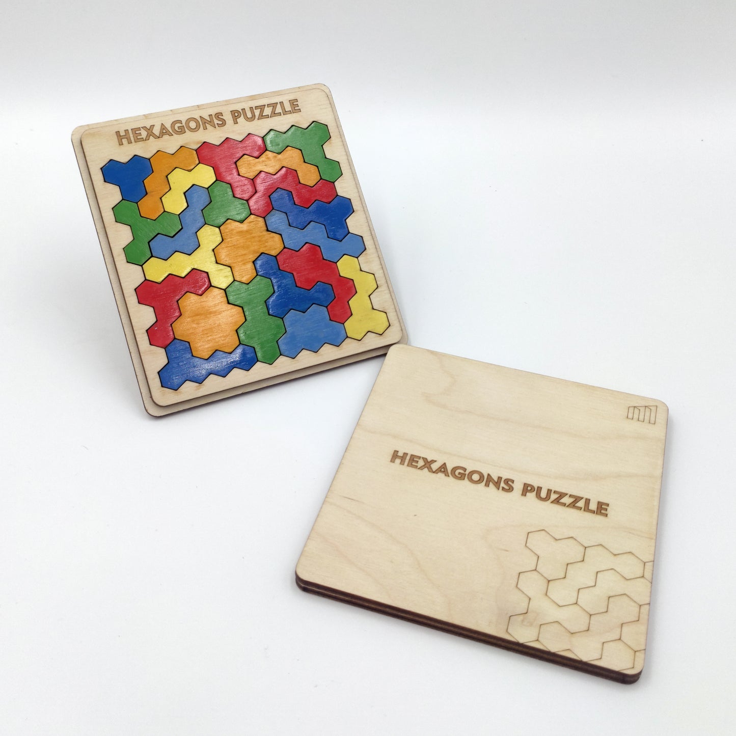 Hexagons Puzzle – Ξύλινο Puzzle